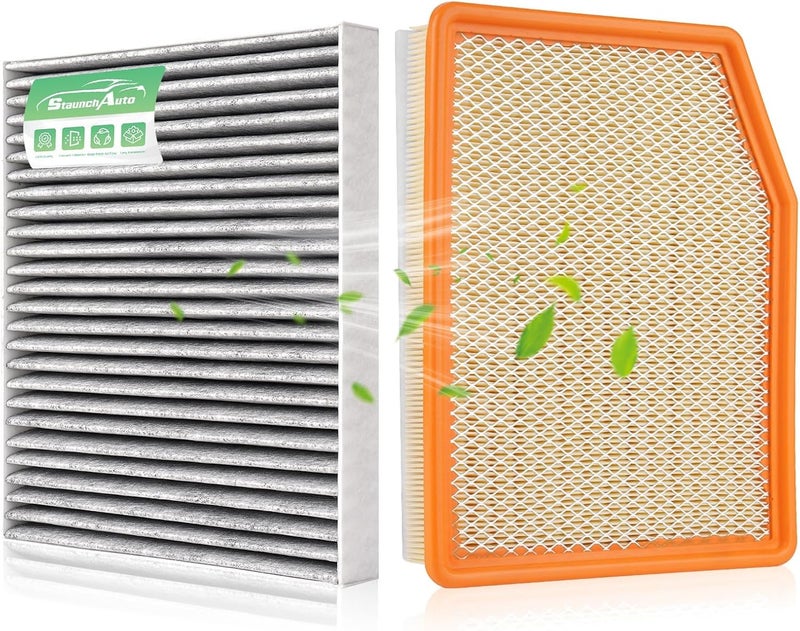 StaunchAuto Engine & Cabin Air Filter for Silverado 1500 (2019-2026); Sierra 1500(2020-26); Suburban (2021-26); Tahoe (2021-26) Air filter for Car Replacement CF11966 84121217 Automotive Accessories - Image 1